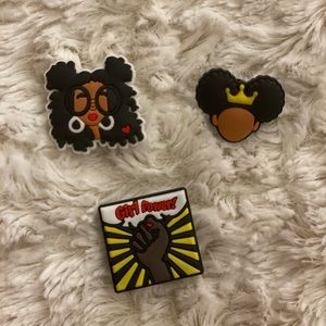 MAKE AN OFFER ‼️ Black Girl Power Pack ✨ JIBBITZ FOR CROCS ⭐️